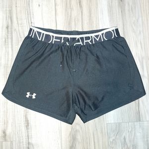 Black Under Armour shorts